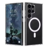 - Samsung Galaxy S25 Ultra - Skal - TPU MagSafe - Transparent