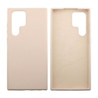 - Samsung Galaxy S22 Ultra - Skal - Silikon - Beige