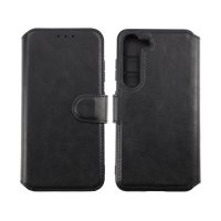 - Samsung Galaxy S23 - Fodral - Utfällbart Kortfack - Svart