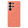 - Samsung Galaxy S26 Ultra - Skal - Silicone Magnet Case - Coral Red