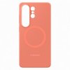 - Samsung Galaxy S26 Ultra - Skal - Silicone Magnet Case - Coral Red