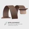 - Apple Watch 38/40/41/42mm - Armband - Metal Mesh - Roseguld