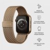 - Apple Watch 38/40/41/42mm - Armband - Metal Mesh - Guld