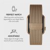 - Apple Watch 38/40/41/42mm - Armband - Metal Mesh - Guld