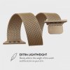 - Apple Watch 38/40/41/42mm - Armband - Metal Mesh - Guld