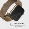 - Apple Watch 38/40/41/42mm - Armband - Metal Mesh - Guld