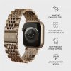- Apple Watch 38/40/41/42mm - Armband - Metal - Guld