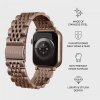 - Apple Watch 38/40/41/42mm - Armband - Metal - Roseguld