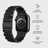 - Apple Watch 38/40/41/42mm - Armband - Metal - Svart