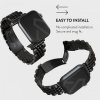 - Apple Watch 38/40/41/42mm - Armband - Metal - Svart