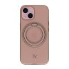 - iPhone 15 - Skal - Roterbart MagSafe Stativ - Brun