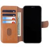 - iPhone 12/iPhone 12 Pro - Fodral - Utfällbart Kortfack - Brun