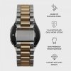 - Samsung Galaxy Watch 22mm - Armband - Metal - Silver - Guld