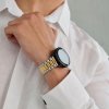 - Samsung Galaxy Watch 22mm - Armband - Metal - Silver - Guld