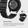 - Samsung Galaxy Watch 20mm - Armband - Metal - Svart