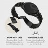 - Samsung Galaxy Watch 20mm - Armband - Metal - Svart