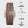 - Samsung Galaxy Watch 22mm - Armband - Metal Mesh - Roseguld