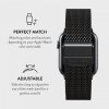- Apple Watch 38/40/41/42mm - Armband - Mesh Elegance - Svart