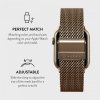 - Apple Watch 44/45/46mm/Ultra 49mm - Armband - Mesh Elegance - Guld