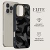 - iPhone 16 Pro Max - Skal - Elite Dark MagSafe - Night Black Camo
