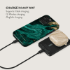 - Powerbank - MagSafe 5000 mAh - Emerald Pool - Grå