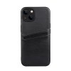 - iPhone 13/iPhone 14 - Skal - Backcover with Card Slots - Svart
