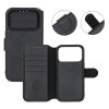 - iPhone 17 Pro Max - Fodral - 4 Kortfack MagSafe - Svart