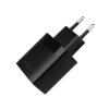 - Laddare med USB-C Kabel - 1m 2xUSB-A 17W Svart