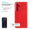 - Samsung Galaxy A55 - Fodral - Opus Book - Röd