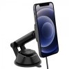 - Bilhållare - OneTap Magnetic Car Mount Dashboard Wireless Charging - Svart