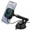 - Bilhållare - OneTap Magnetic Car Mount Dashboard Wireless Charging - Svart