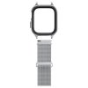 - Apple Watch 45mm - Skal & Armband - Metal Fit Pro - Silver