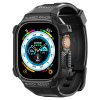 - Apple Watch Ultra 49mm - Skal och Armband Rugged Armor Pro - Svart