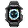- Apple Watch Ultra 49mm - Skal och Armband Rugged Armor Pro - Svart