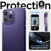 - iPhone 14 Pro Max - Skal - Liquid Air - Deep Purple
