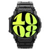 - Samsung Galaxy Watch 7 44mm - Skal & Armband - och Skal Rugged Armor Pro - Matte Black