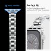 - Apple Watch 38/40/41/42mm - Armband - Modern Fit 316L - Silver