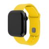 - Apple Watch 38/40/41/42mm - Armband - Silicone Sporty Strap - Gul
