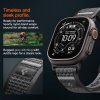- Apple Watch 44/45/46mm/Ultra 49mm - Armband - Athlex Air 2 - Active Black Gray