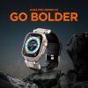 - Apple Watch 44/45/46mm/Ultra 49mm - Armband - DuraPro Armor PU - Svart