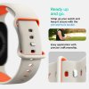 - Apple Watch 44/45/46mm/Watch Ultra 49mm - Armband - Nano Pop - Orange Beige