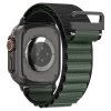 - Apple Watch 44/45/46mm/Watch Ultra 49mm - Armband - WBF1 - Svart Grön