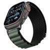 - Apple Watch 44/45/46mm/Watch Ultra 49mm - Armband - WBF1 - Svart Grön