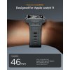 - Apple Watch 46mm (Series 10/11) - Armband & Skal - Rugged Armor Pro 2 - Dark Gray