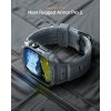 - Apple Watch 46mm (Series 10/11) - Armband & Skal - Rugged Armor Pro 2 - Dark Gray