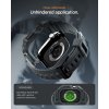 - Apple Watch 46mm (Series 10/11) - Armband & Skal - Rugged Armor Pro 2 - Dark Gray