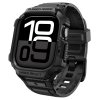 - Apple Watch 46mm (Series 10/11) - Armband & Skal - Rugged Armor Pro 2 - Matte Black