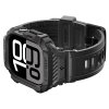 - Apple Watch 46mm (Series 10/11) - Armband & Skal - Rugged Armor Pro 2 - Matte Black