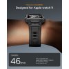 - Apple Watch 46mm (Series 10/11) - Armband & Skal - Rugged Armor Pro 2 - Matte Black