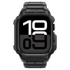 - Apple Watch 46mm (Series 10/11) - Armband & Skal - Rugged Armor Pro 2 - Matte Black